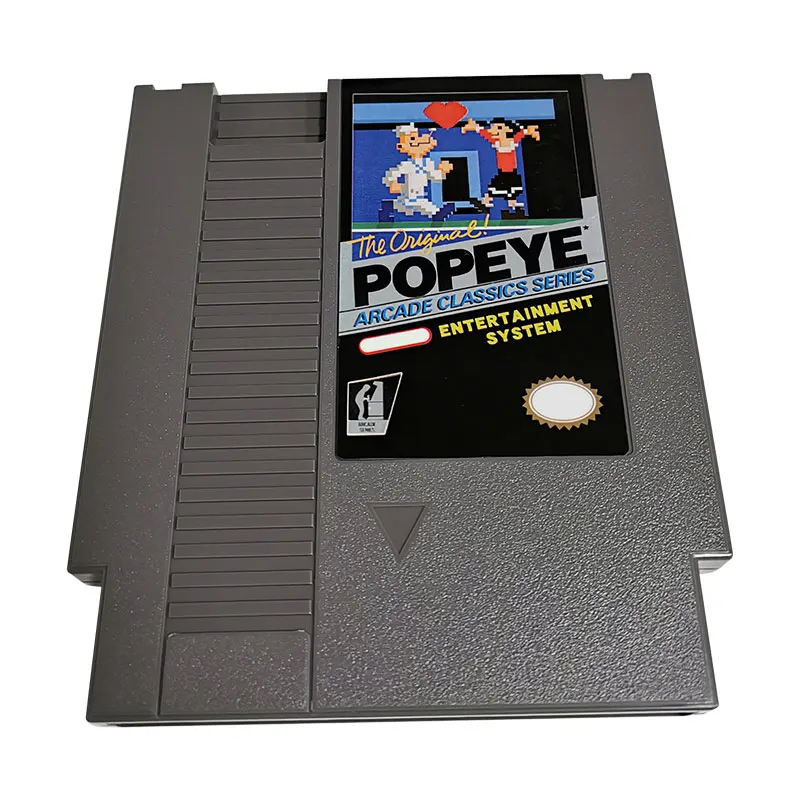 POPEYE-Game Cartridge For Console Single card 72 Pin NTSC and PAL Game Console