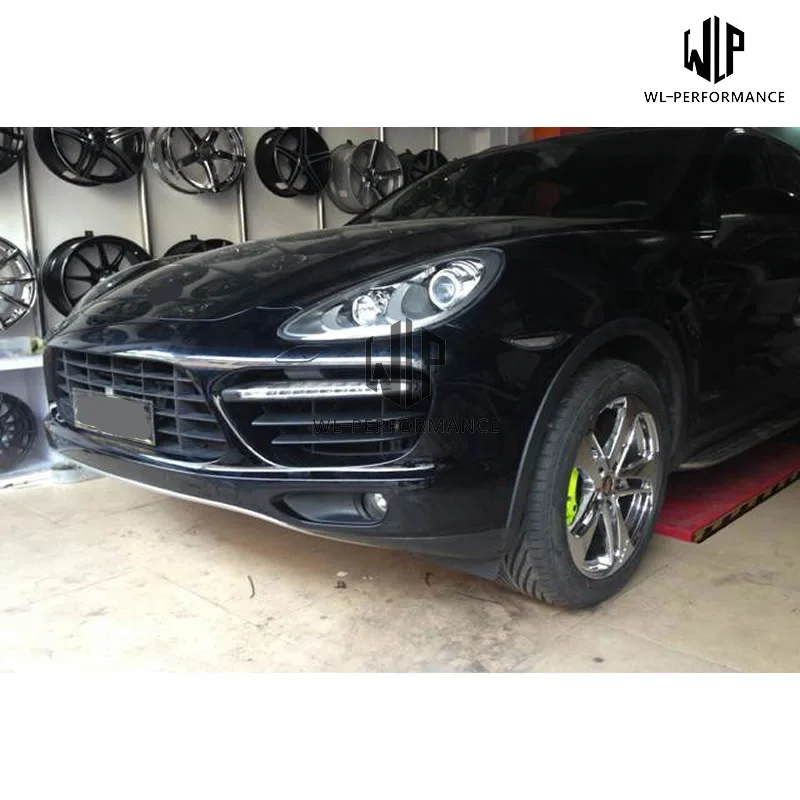 Gts Turbo Style Pp Unpainted Front Bumper Car Body Kit for Porsche Cayenne Gts Turbo 2011-2014