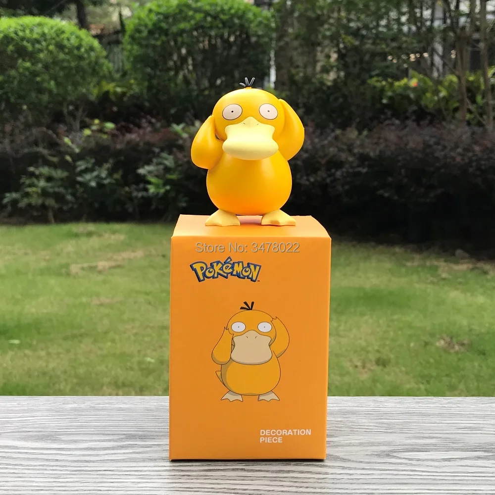 Original Pokemon Figuren Pikachu Charmander Psyduck Jigglypuff Bulbasaur Squirtle PVC Spielzeug Modell