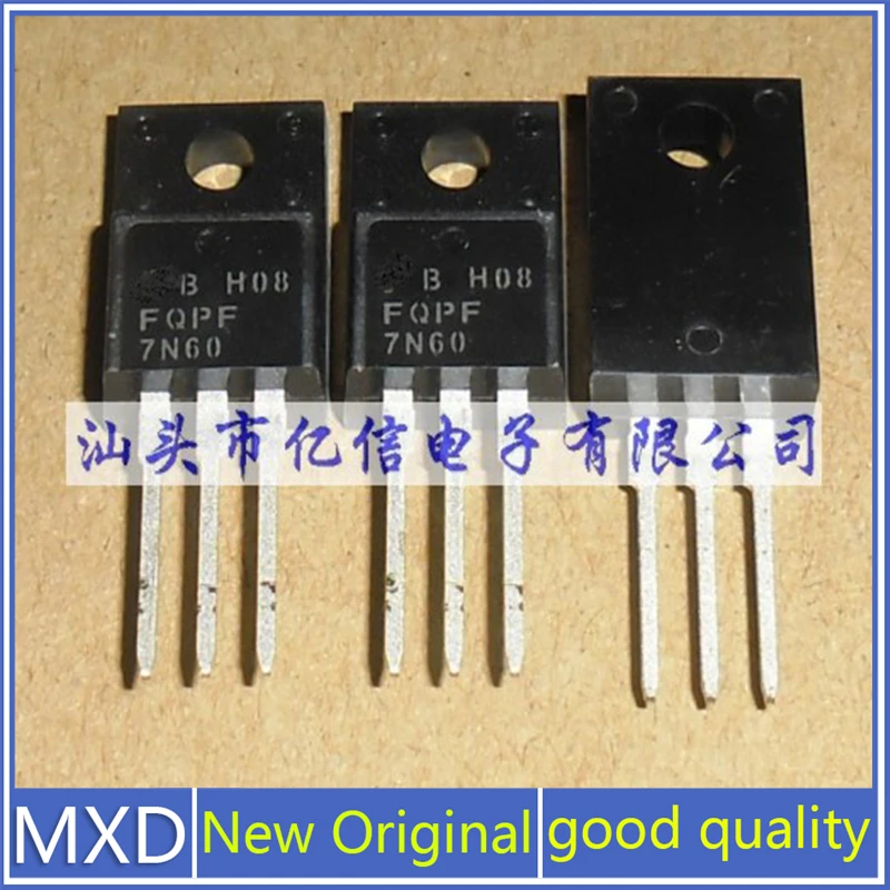 5Pcs/Lot New Original FQPF7N60 Field Effect Mostube 7A600V Genuine Good Quality