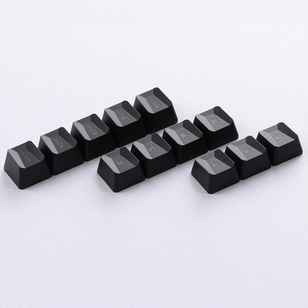 Hồng Đen Đỏ Backlit Keycaps Chỉ Cho G910 810 413 Gpro 12345 QWER ASD 12 ABS Nắp Phím