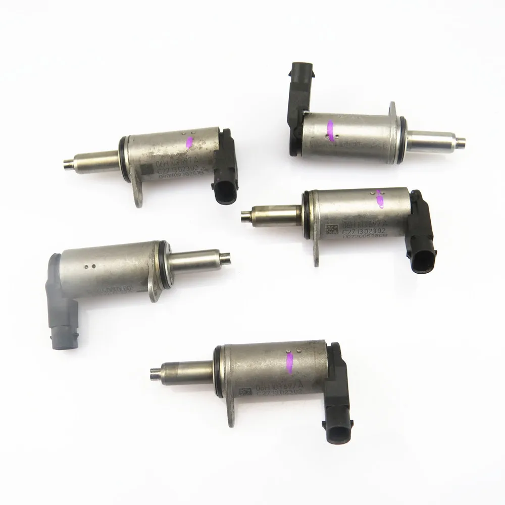 

FHAWKEYEQ 5 x Engine Cylinder Camshaft Cam Solenoid Valve 2.0 Turbo For A4 Sedan Wagon A6 A5 Q5 TT Convertible Coupe 06H103697B