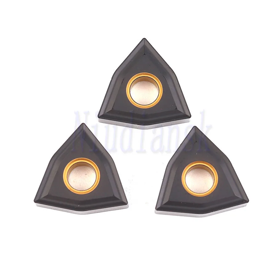 10 Chiếc WNMG080404 WNMG080408 WNMG080412 NK305 Chất Lượng Cao Ban Đầu Tiện Bằng Máy CNC Dụng Cụ Xoay Carbide Dạng Đặc Biệt Cho Đúc