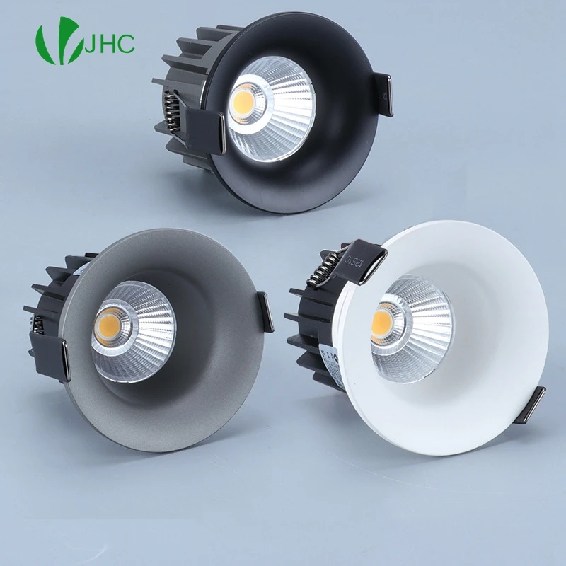 

Dimmable recesse round LED Downlights COB Ceiling lamp Spot Lights 9W12W15W18W LED Light led panel light Indoor Lighting