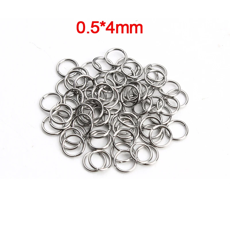 Louleur Hohe Qualität Edelstahl Offenen Jump Ring Runde Gold Farbe Split Ringe Für Diy Schmuck Machen Erkenntnisse Großhandel