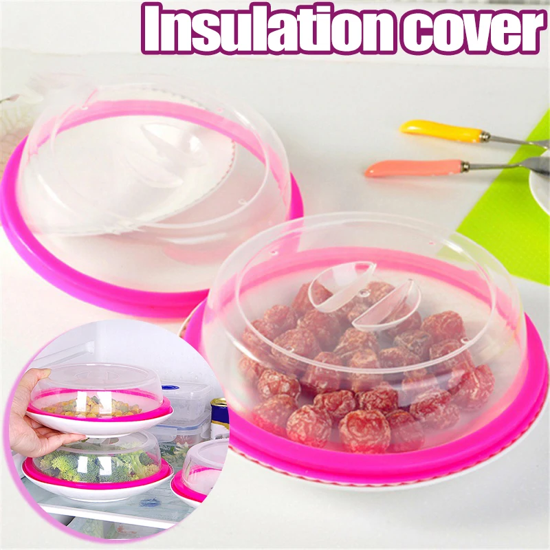 Newly Food Lid Microwave Anti-Splatter Cover Convenient Food Preservation Cover for Fruit Vegetables Food