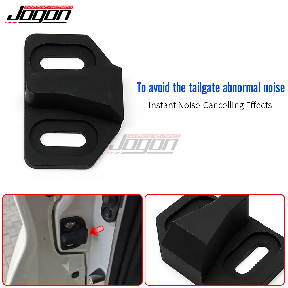 Exterior Modification Tailgate Protection Limiting Stopper Solve Abnormal Noise For Toyota Land Cruiser Prado FJ120 FJ150 2003+