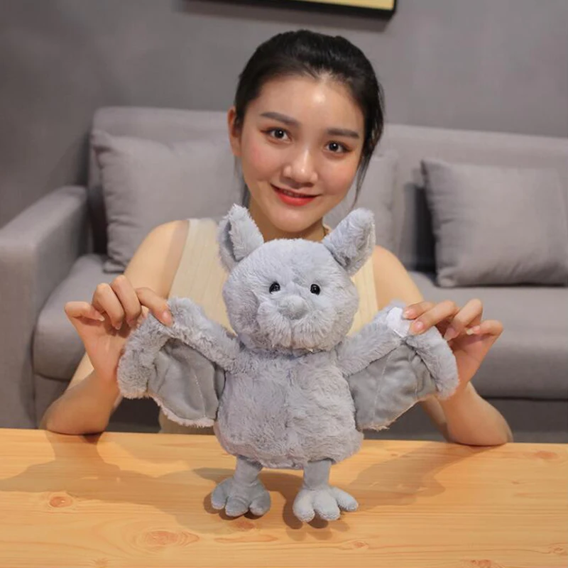 New Hot Gifts Creative Cartoon Bat Plush Toy Dark Elf Cute Bat Baby Soft Personality With Sleep Storytelling Plush Toy Gift For