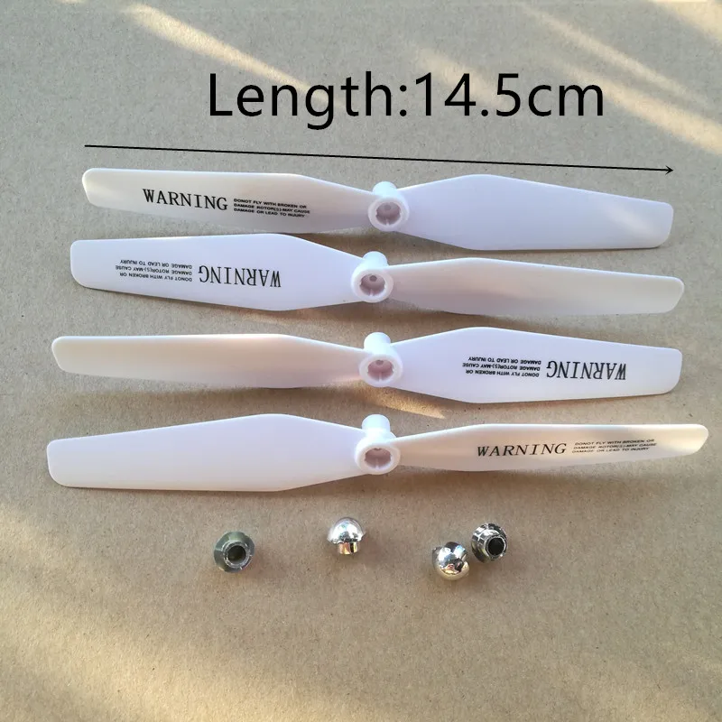 X5HW X5HC XS809 3.5MM 5MM Hexagonal hole 14.5cm Main Blades Propellers CW CCW Props For R/C Quadcopter Drone Spare Parts