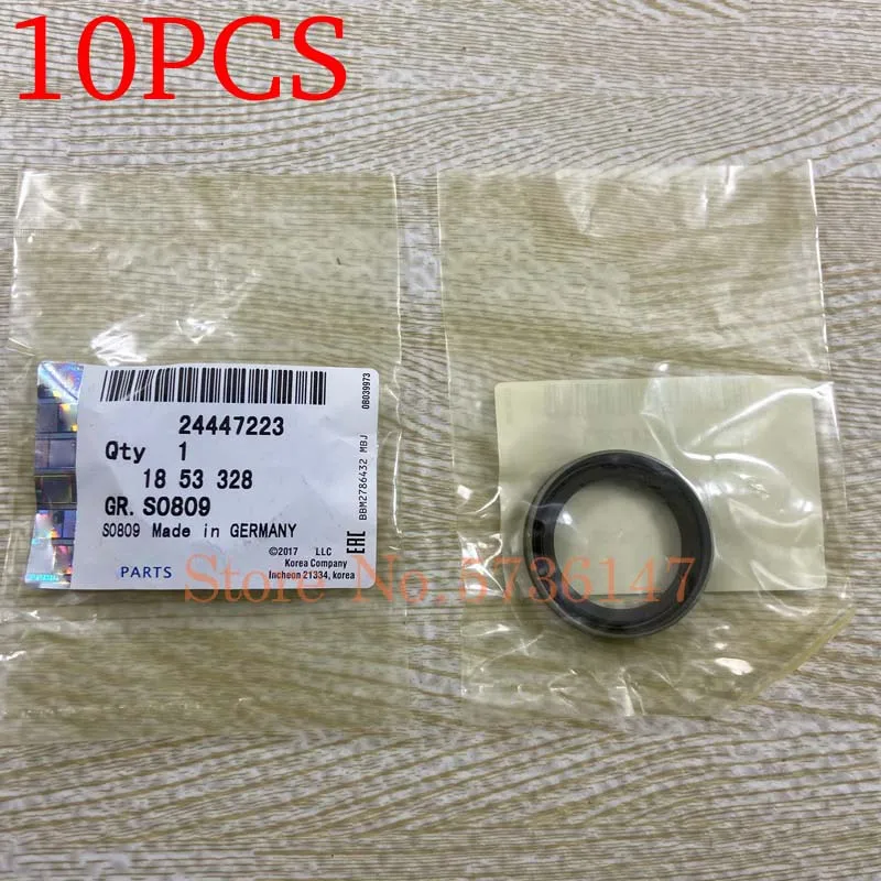 10PCS Crankshaft Front Oil- Seal For Chevrolet Aveo Cruze Sonic Orlando Opel Corsa Astra Zafira OEM# 24447223 12592355