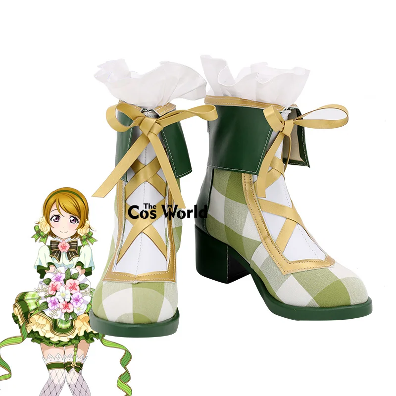 

Love Live School Idol Project Bouquet Awaken Hanayo Koizumi Anime Customize Cosplay Shoes Boots