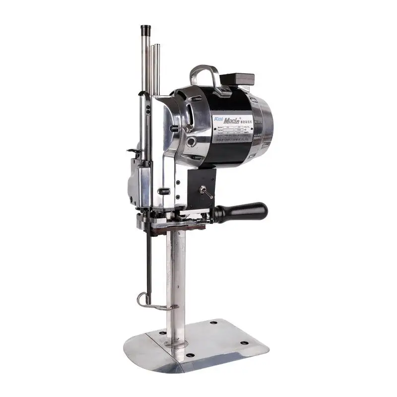Industriële 6/8/10 Inch Doek Snijmachine 550/800W 220V Rechte Mes Elektrische, stof Cutter, Automatische Mes Slijpen