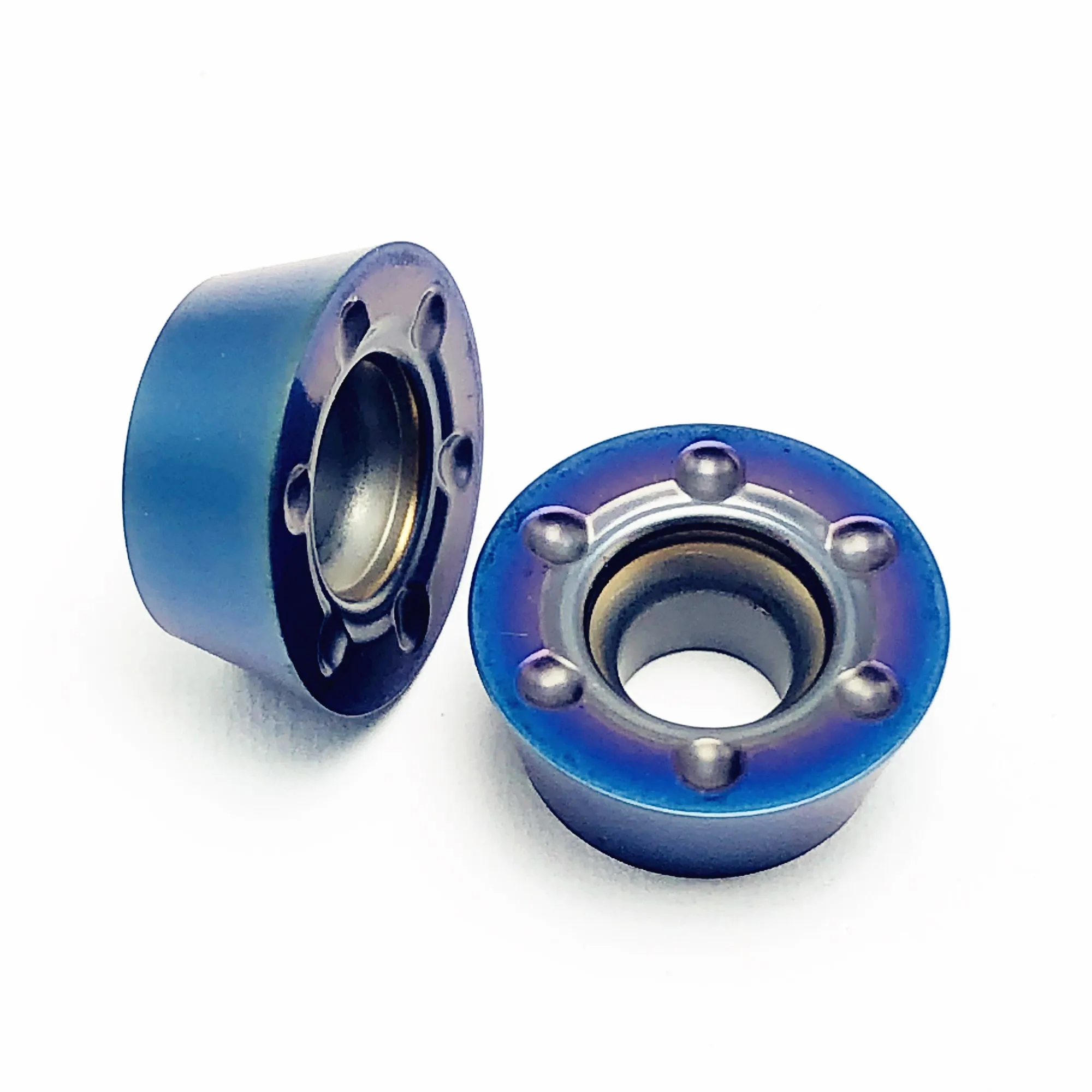 Utensile di tornitura RPMT1204 RDMW1204 Super Hard Blu Nano Rivestimento Interno Tornitura Utensili In Metallo Duro Utensile Da Taglio di Metallo di Trasporto libero