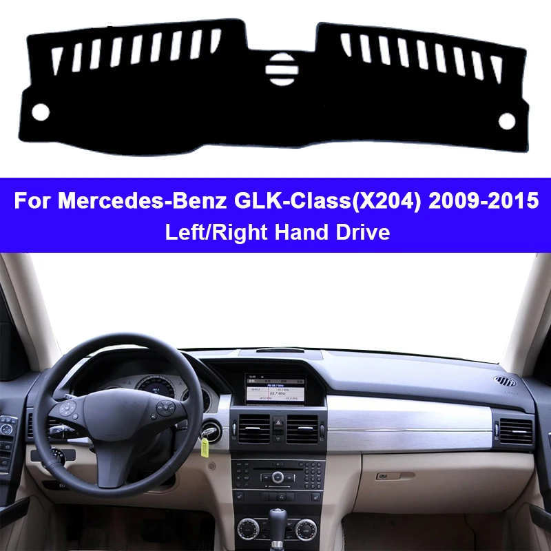 Car Dashboard Cover DashMat Carpet For Mercedes-Benz GLK-Class X2042009 - 2015 GLK280 GLK300 GLK350 GLK220 GLK250 300 220 250