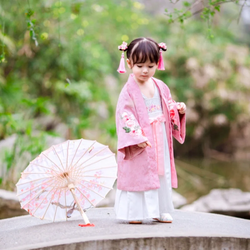 56CM Children's Oil Paper Umbrella Classical Dance Umbrella Chinese Style Ancient Style Ceiling Decoration parasol parapluie