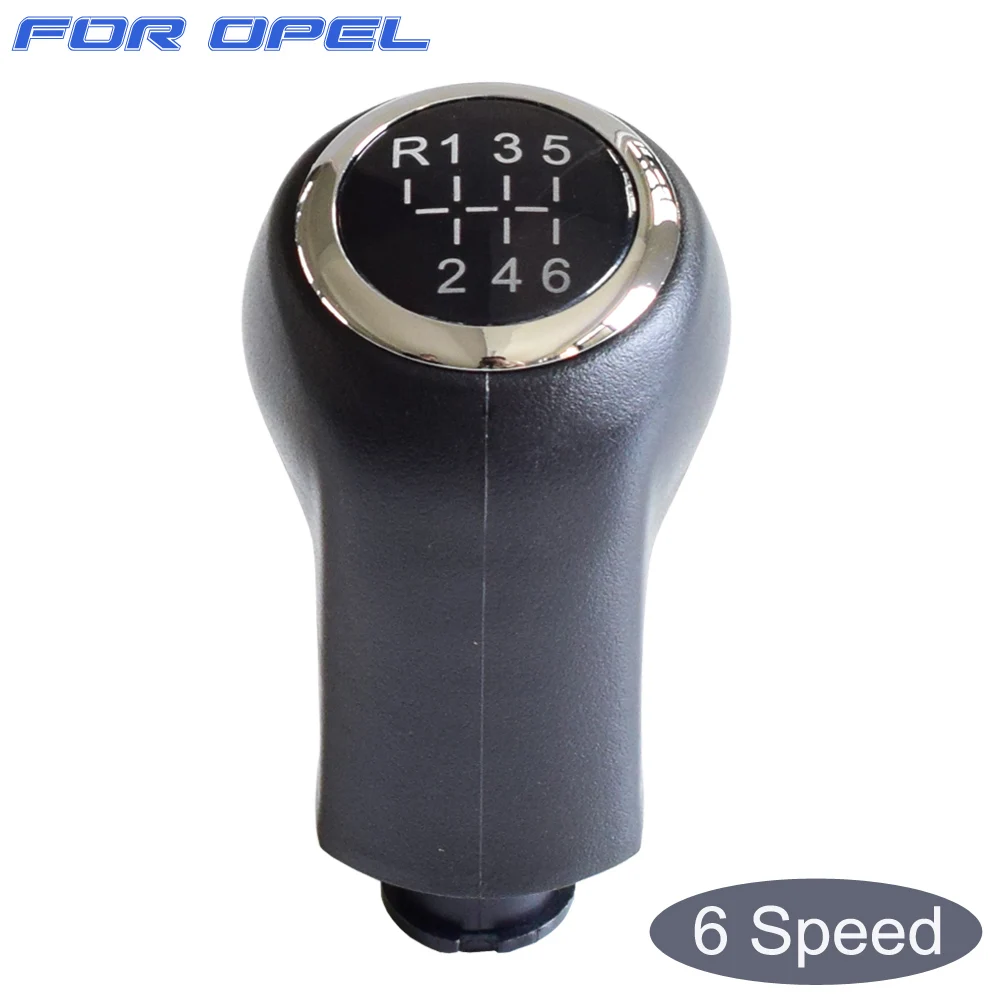 6-Speed Gear Stick Shift Knob For Vauxhall / Opel Astra H 2004-2010 – Black