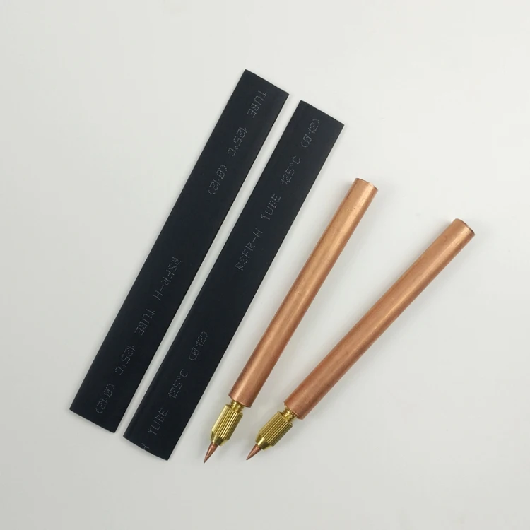 16/25 Square Welding Tools Red copper DIY Spot Welding Pen Handheld Welding Machine High current connection line with Pin