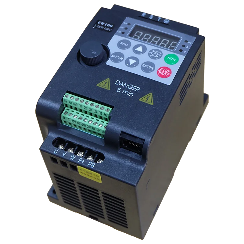 Imagem -05 - Vfd Conversor de Frequência Variável Econômico Motor Velocidade Controle Vetorial Pequeno Inversor 0.75kw 1.5kw 2.2kw 3hp 380v