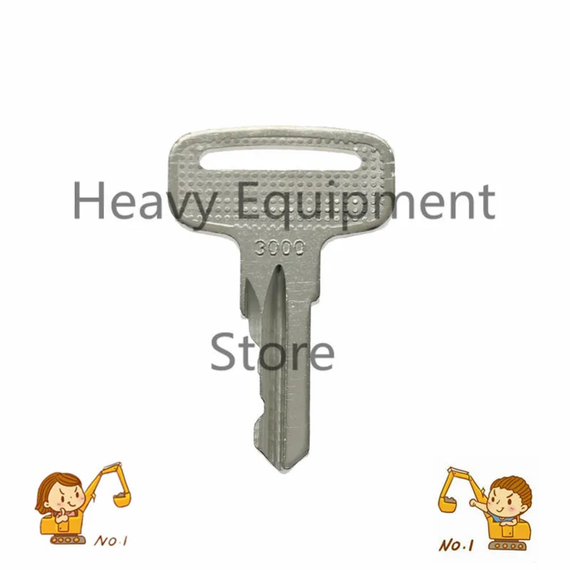 1 Pcs 3000 Key GE83093  83093 83093GT lift key For Genie High-Altitude Operation Car GS1530 GS1532 GS1930 GS1932