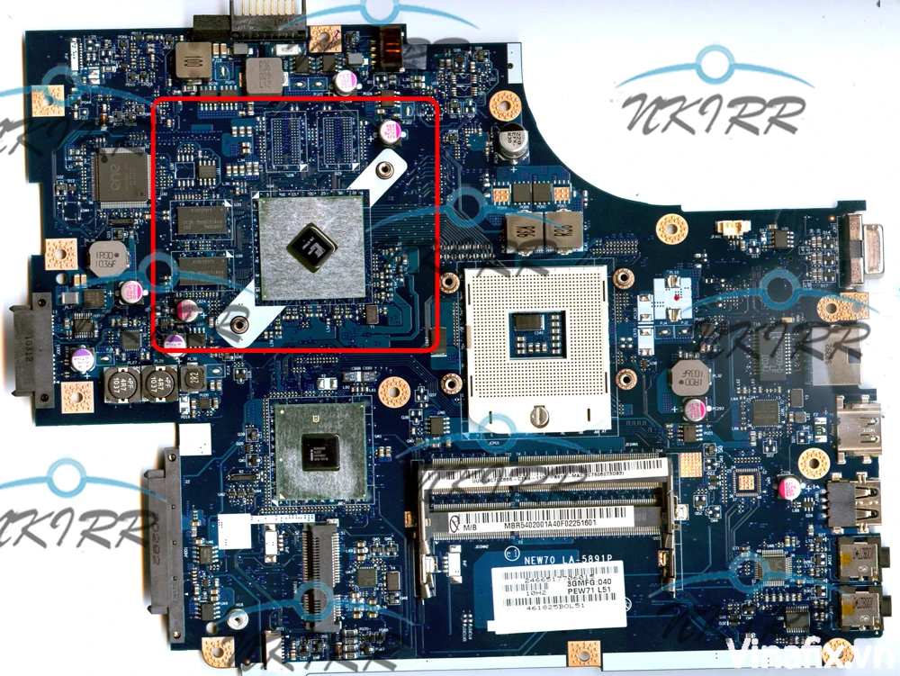 

NEW70 LA-5891P MBR5402001 HD5470 512MB DDR3 motherboard for ACER ASPIRE 5741 5741G 5742 5742G