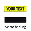 yellow velcro
