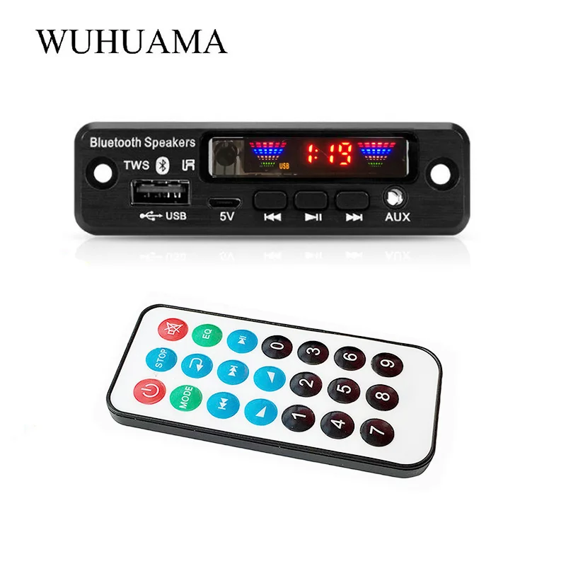 Bluetooth 5.0 Receiver TWS Car Kit MP3 Player Decoder Board with Color Screen: A Comprehensive Review