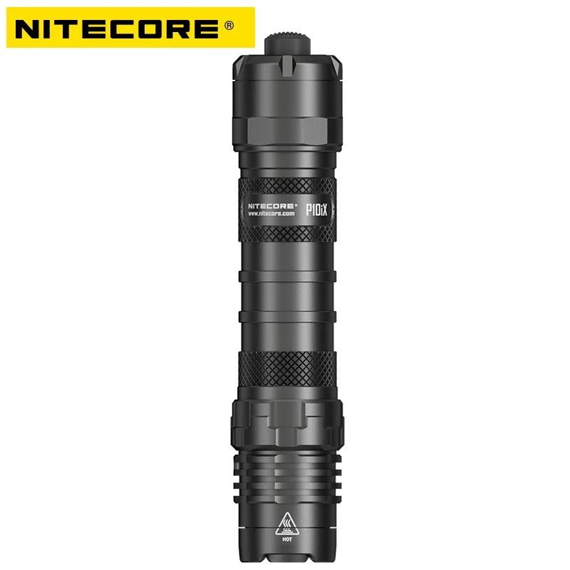 Nitecore P10iX 4000 Lumens Rechargeable Strong Light Tactical Waterproof Flashlight for Gear, Law Enforcement, Military