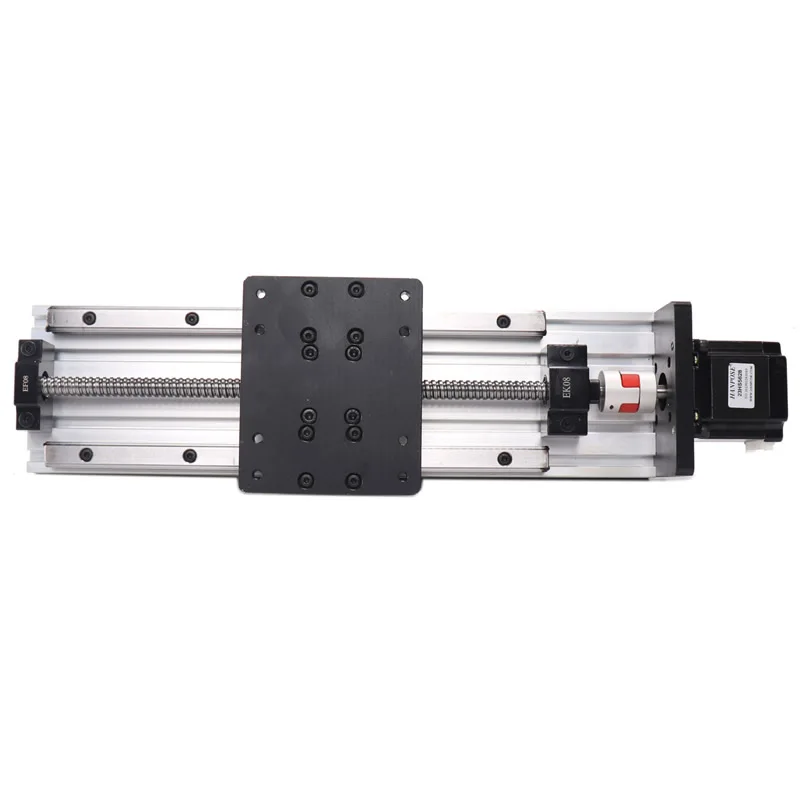 Imagem -03 - Guias Lineares Deslizando a Tabela 100-900 mm Linear Módulo Bola Parafuso Sfu1204 Sfu1210 Hgh15 Hiwin 2.8a Nema23 57*56 mm Stepper Motor