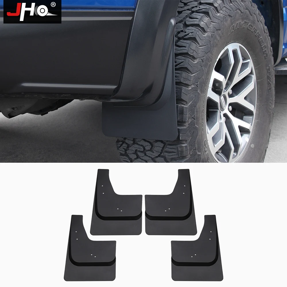 JHO Fender Protector Front Rear Mud Flaps Splash Guards For Ford F150 Raptor 2014-2020 2018 2015 2016 2017 2019 Car Accessories