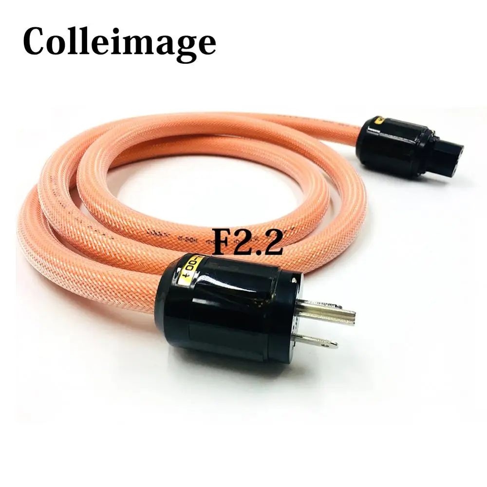 

Hifi LINN K800 5N OFC Pure Copper European standard Power Connector US Schuko Power Cord HIFI