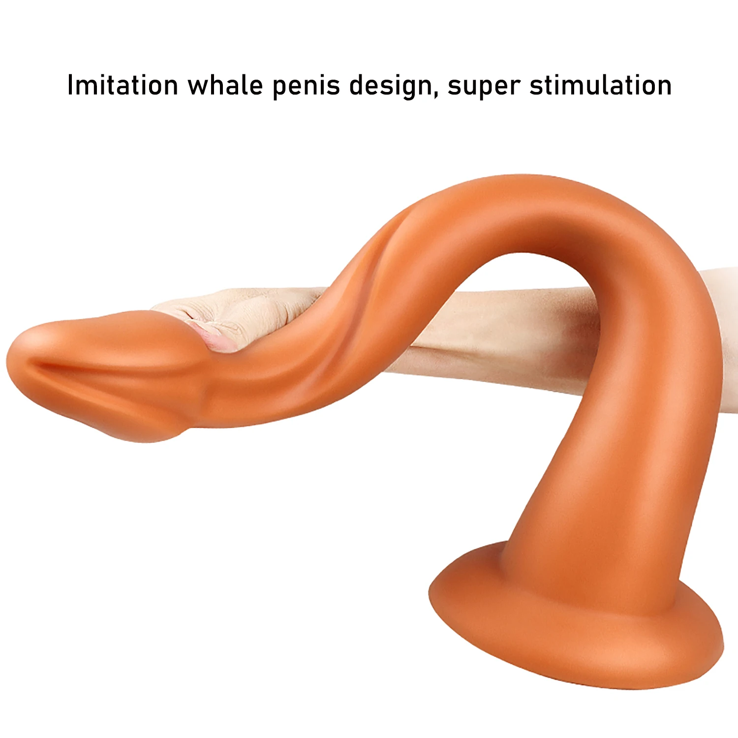 Liquid Silicone Super Long Anal Plug Big Dildos Stimulate Anus and Vagina Soft Anal Dilator Penis Sex Toy Dick Butt Plug Phallus