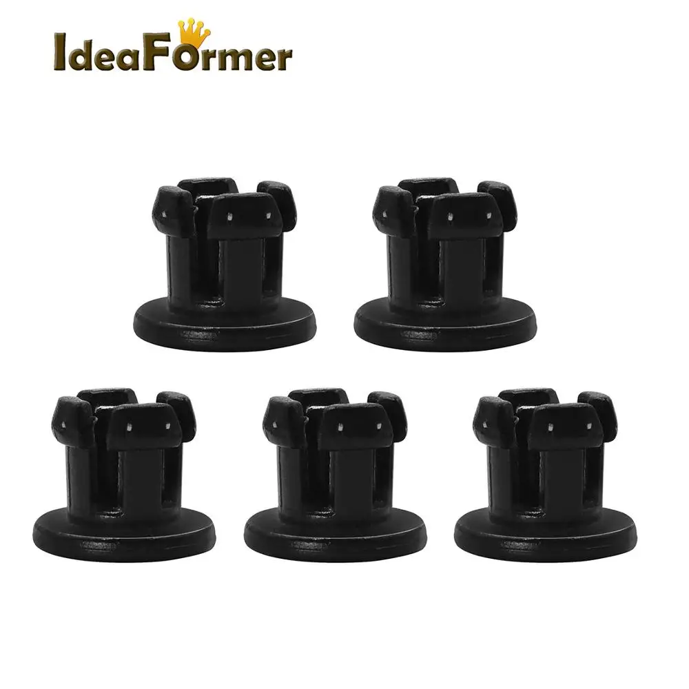 UM2 커넥터 보어 4mm PTFE 튜브 커플링 콜릿 및 클램프 클립 세트 1.75mm 필라멘트 3D 프린터 액세서리, 5/10 개