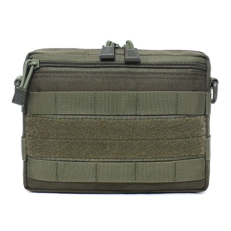 Waterproof Nylon Molle Utility Pouch Tool Bag, Vest Waist Storage Bag, Field Sundries Bag for Outdoor