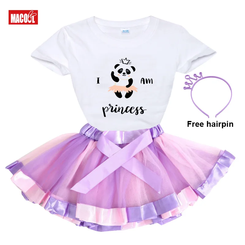 

Kids Baby 2021 Summer Girl Dress Birthday Cake Smash Outfits Clothing 2pcs Sets Romper Tutu Infant Baby Girls Dress Suits