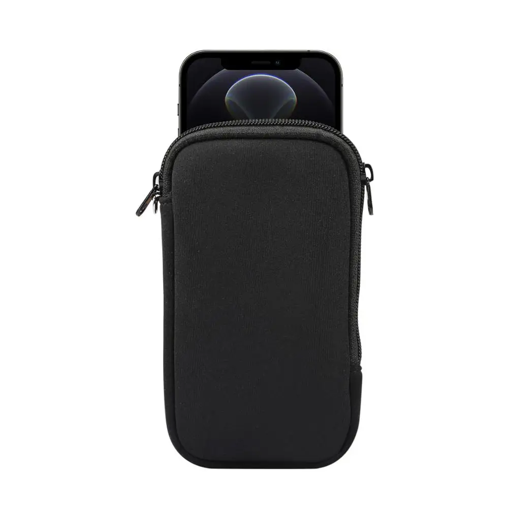 4.7~7.2 inch Neoprene Pouch Bag Sleeve Case For Samsung Galaxy J1 J2 J3 J4 J5 J6 J7 J8 Plus 2018 2017 2016 zipper card slot