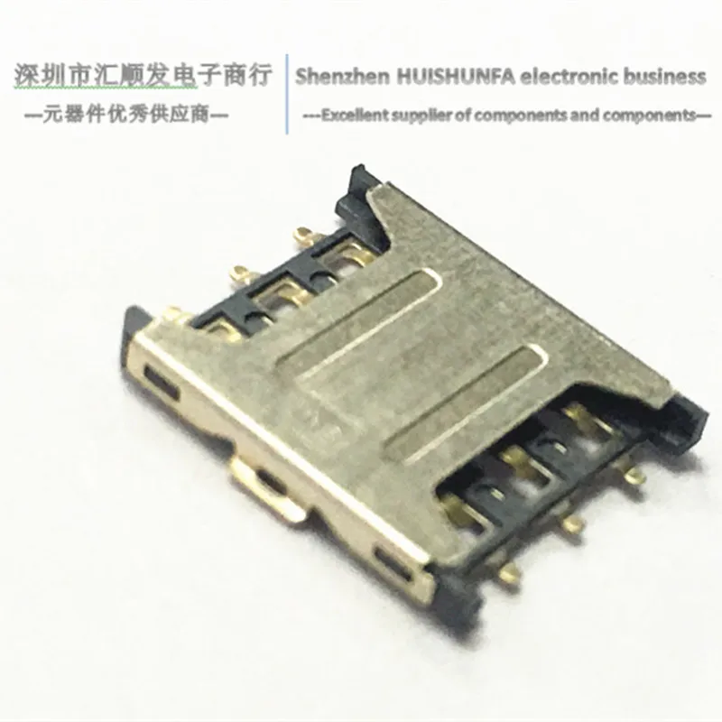 Nano Sim Card Holder Sim Card Slot, Mobile Phone Sim Card Holder Micro Sim card holder 6P PUSH