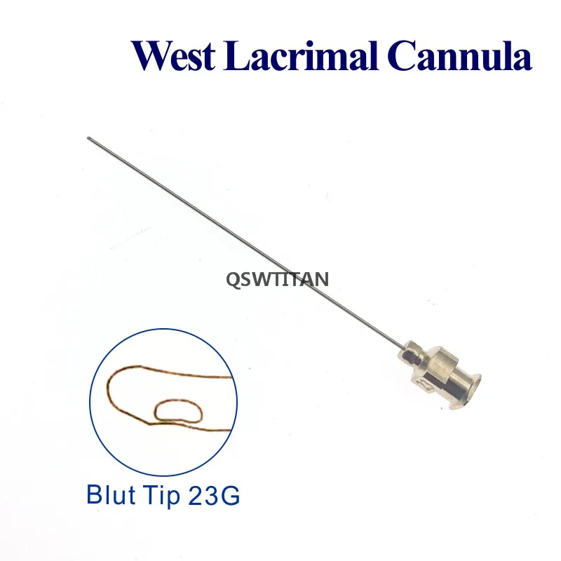 

1 шт. новые West Lacrimal Cannula офтальмологические глазные инструменты