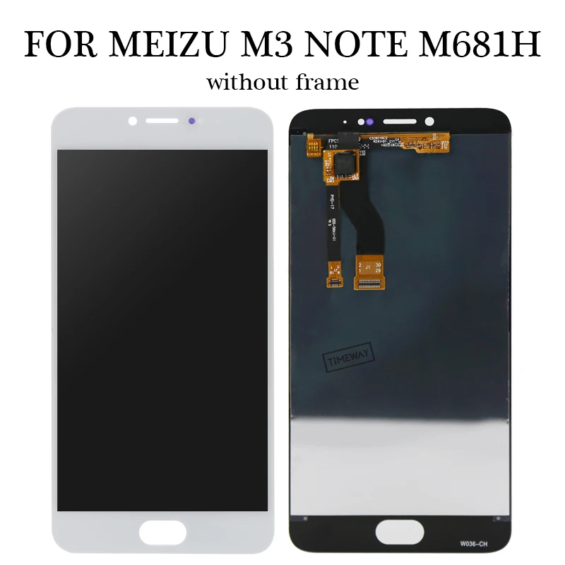 Replacement LCD For Meizu M3 Note L681 LCD Display+Digitizer Touch Screen Cellphone For Meizu M3 Note M681H L681H LCD