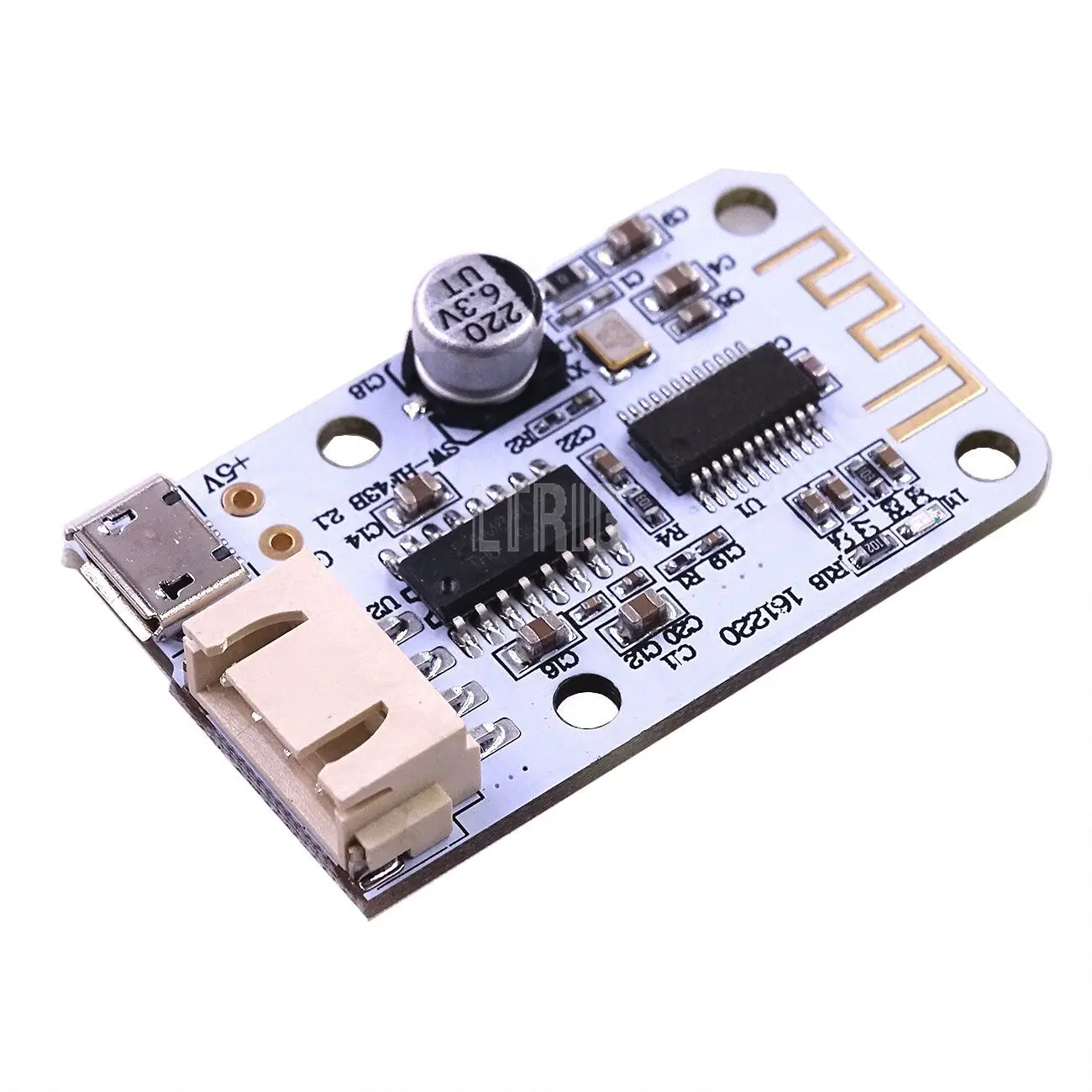 LTRIG nach 1Pcs DC 5V Micro USB Power 3W + 3W Bluetooth 4,0 Audio Empfänger Bord drahtlose Digitale Mini Verstärker Modul