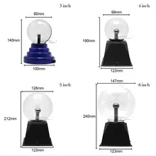 Plasma Ball Touch Lamp 220V LED Night Light #3