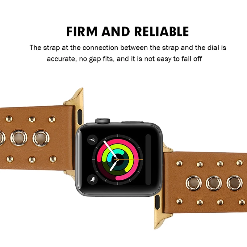 Leather Belt Strap For Apple Watch Bands 7 6 5 4 3 41mm 45mm 38/42mm bracelet For iWatch Band series 7 5 4 40mm 44mm Watchbands