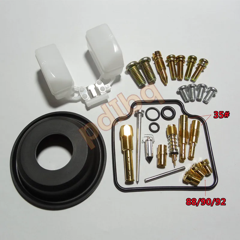 (1set $12.5)HMHonda cruiser motorcycle CA250/CMX250 Rebel   Carburetor repair kit with Vacuum diaphragm