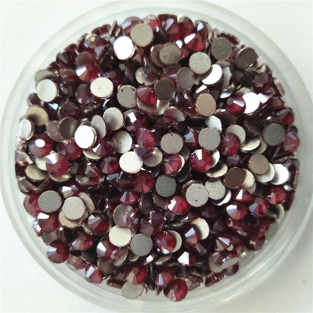 

Mocha Dark Siam Rhinestones S6-S30 Glitter Crystal Non Hot Fix FlatBack Strass Sewing & Fabric Garment Nail Art Stone