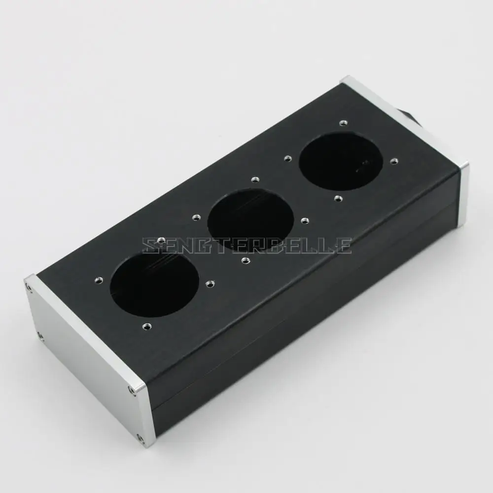 BZ0905 Power Box European Standard Power Socket Aluminum Chassis Diy HiFi EU Power Strip