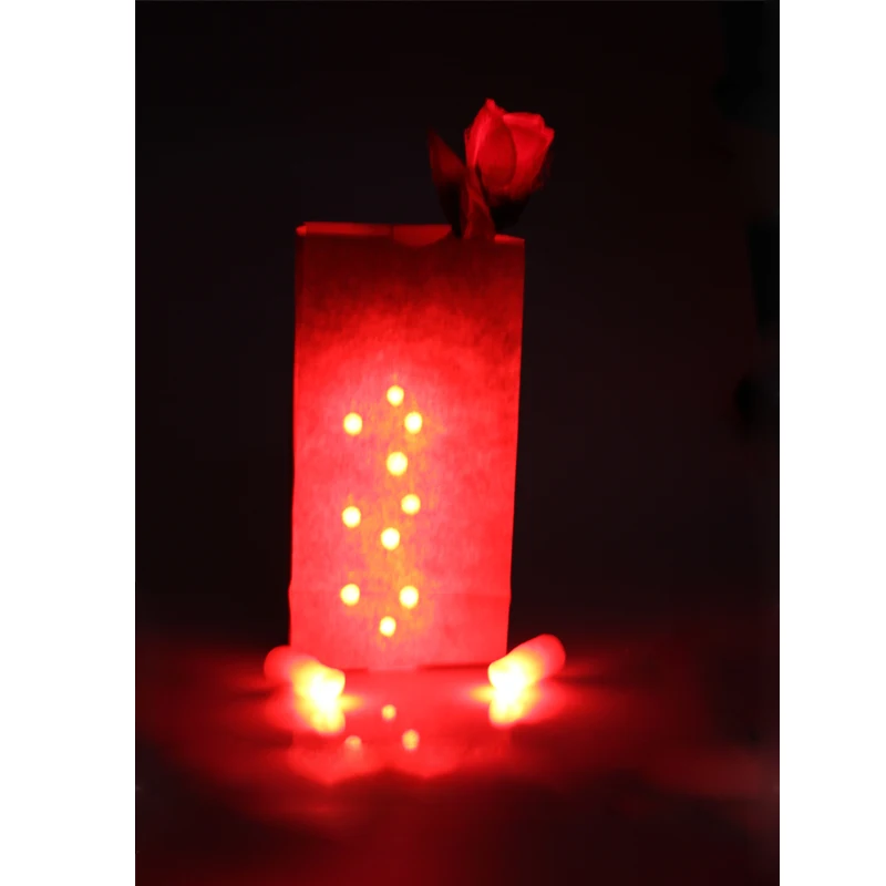 Magic Tricks Bag O Lites Magia Toys Including D\'Light Fingers And Rose Flowers Professional Magician Props