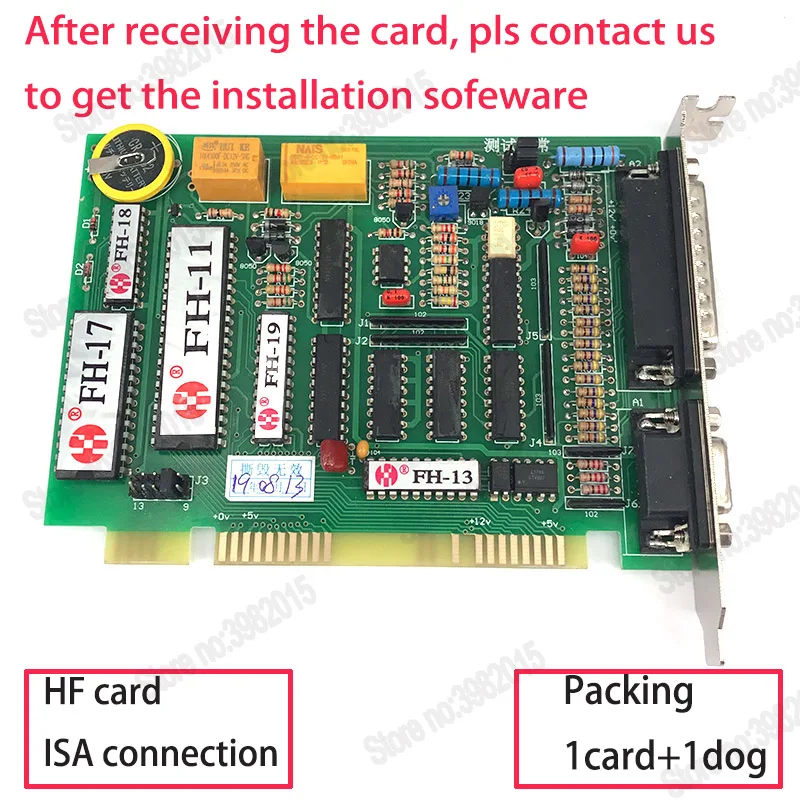 WEDM HF Card ISA Wire Cut Program and Control System V7.03 V8 for CNC EDM Wire Cutting Machine