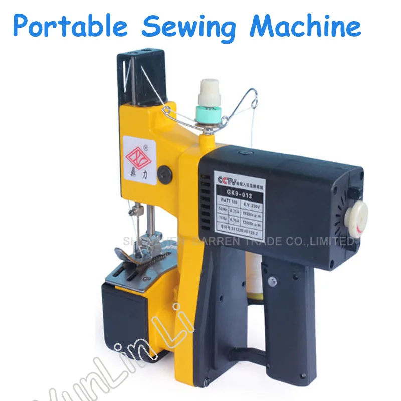 Gun Type Portable Sewing Machine Electric Packet Machine Strapping Woven Sealing Machine