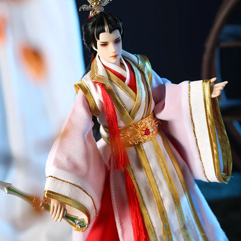 1/6 Figure Doll OB27 1/4 1/3 BJD Clothes Ancient Costume Hanfu Dress Samurai Outfit For BJD/SD ID75 Strong Uncle 80cm Doll B0244