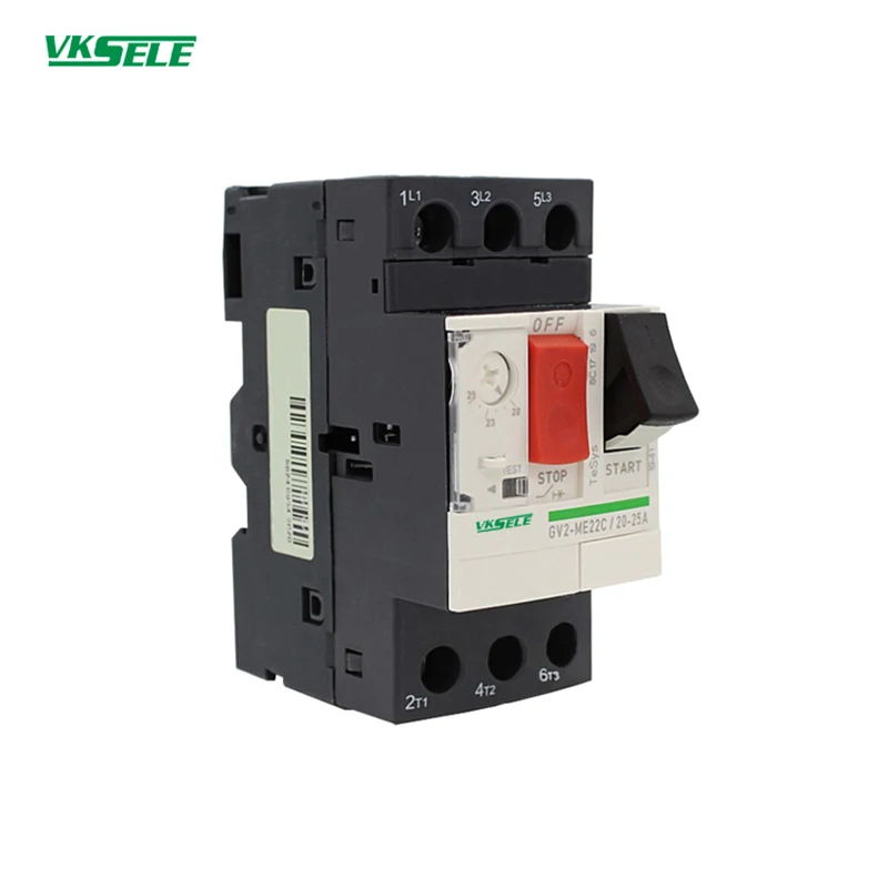 

GV2 Series GV2-ME GV2-ME01 GV2-ME02 GV2-ME03 GV2-ME04 GV2-ME05 Motor Protection Circuit Breaker / MPCB