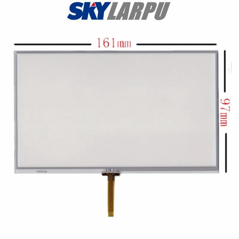 

Resistive Touchscreen for GPS Navigation, Touch Screen, Digitizer Panel Glass, Free Shipping, 7 inch , 161*97mm, 4 Wire